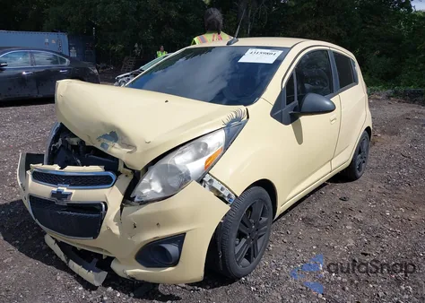 2014 Chevrolet Spark 1Lt Auto из США, поврежденный, VIN KL8CD6S98EC419406